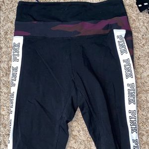 High Waist Pink Legging Size M